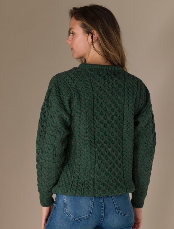 Aran Cashmere Women's Merino Aran Sweater