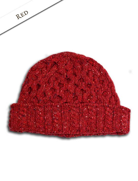 Aran Cashmere ‎‎Woo‎l Cashme‎re Ar‎an‎ Honeycomb Hat