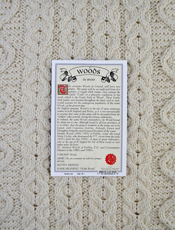Aran Cashmere Woods Clan Aran Throw