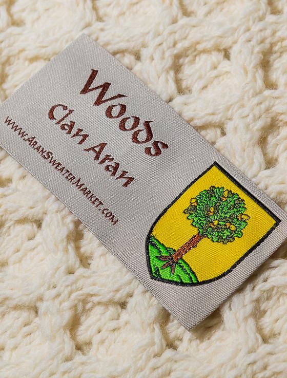 Aran Cashmere Woods Clan Aran Throw