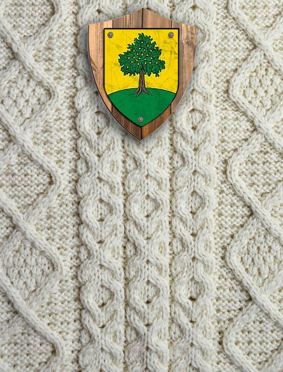 aran cashmere Woods Clan Aran Throw