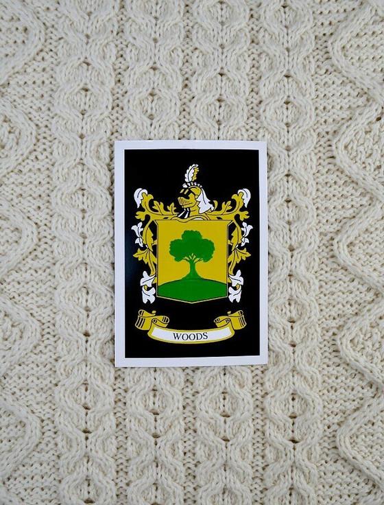 Aran Cashmere Woods Clan Scarf