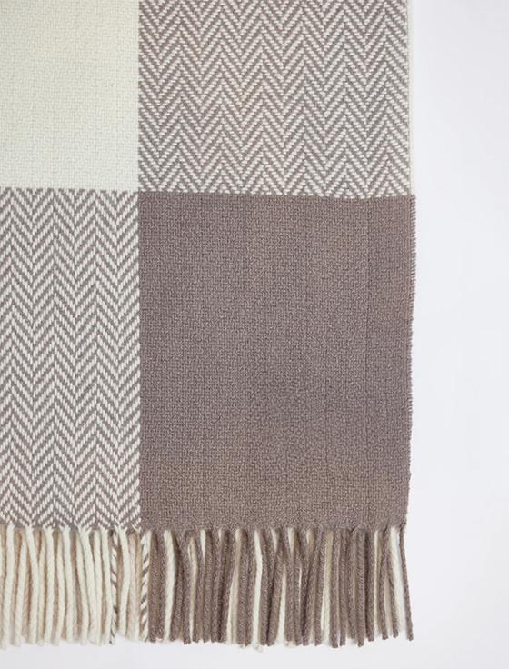 Aran Cashmere Wool And Cashmere Throw - Dún Na Rí