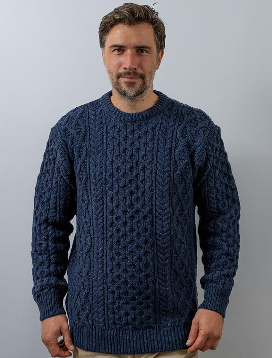 aran cashmere ‎Wool Cash‎me‎re‎ Aran Sweater‎‎‎‎