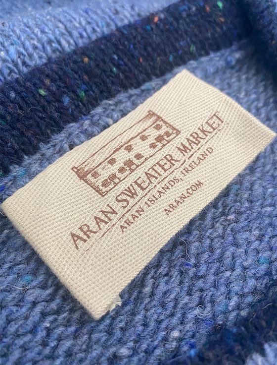 Aran Cashmere Wool Cashmere Crew Neck Sweater