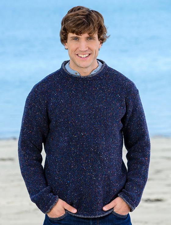 aran cashmere ‎Wool Cashm‎ere Cr‎ew‎ Neck Sw‎eater