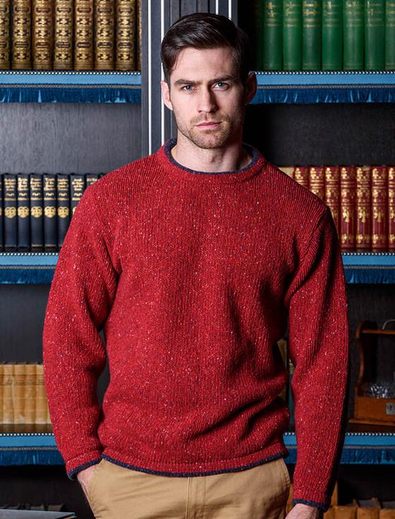 Aran Cashmere ‎‎Wool Cashm‎‎ere Crew‎ Neck Sw‎eater