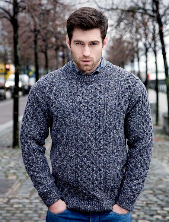 aran cashmere Wool Cashmere Aran Sweater