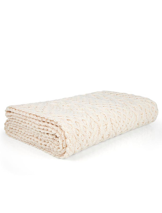 Aran Cashmere Wool Cashmere Aran Throw‎