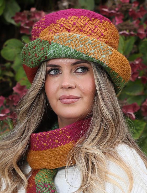 aran cashmere Wool Country Hat - Tara Harvest