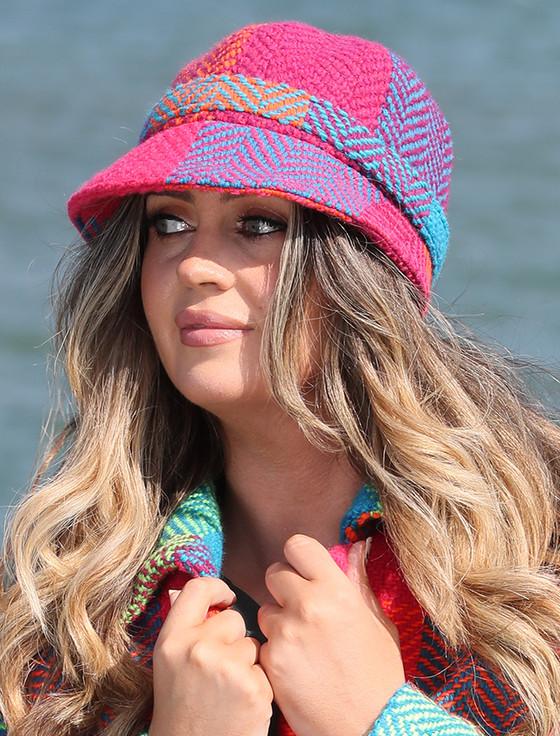 aran cashmere Wool County Hat - Donegal Sunshine