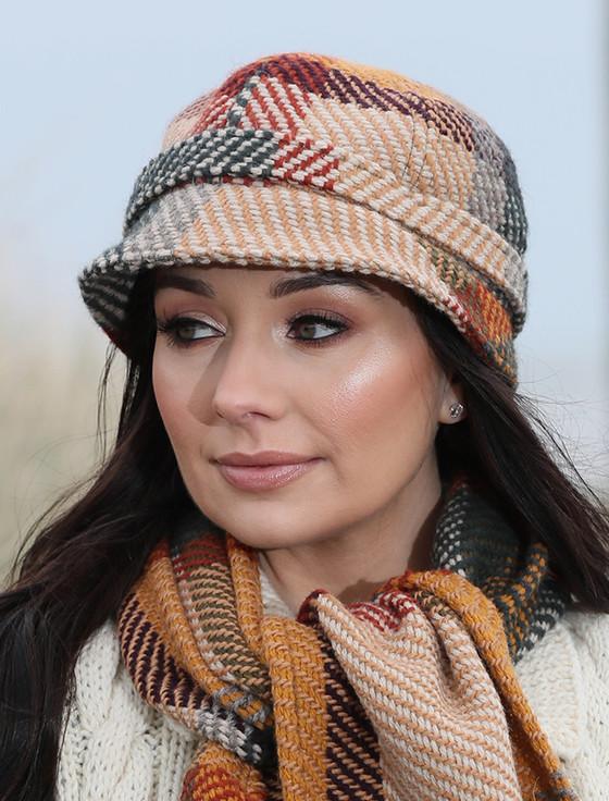 aran cashmere Wool County Hat - Galway Sage