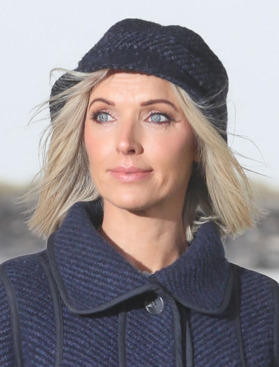 Aran Cashmere Wool County Hat - Twill Indigo