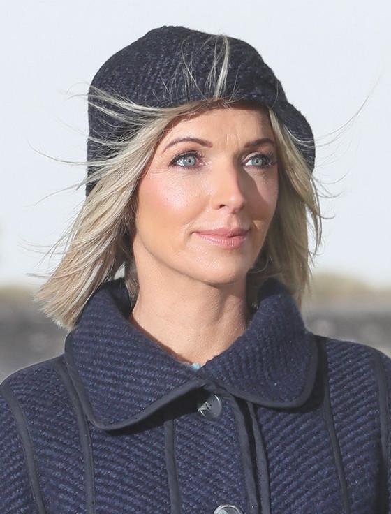 aran cashmere Wool County Hat - Twill Indigo