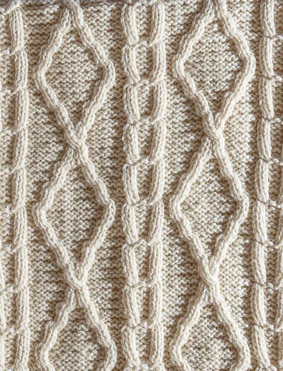 Aran Cashmere Wright Clan Scarf