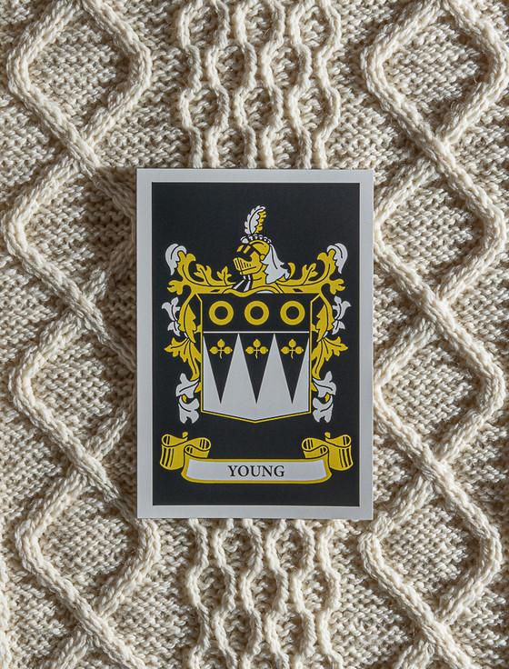 Aran Cashmere Young Clan Scarf