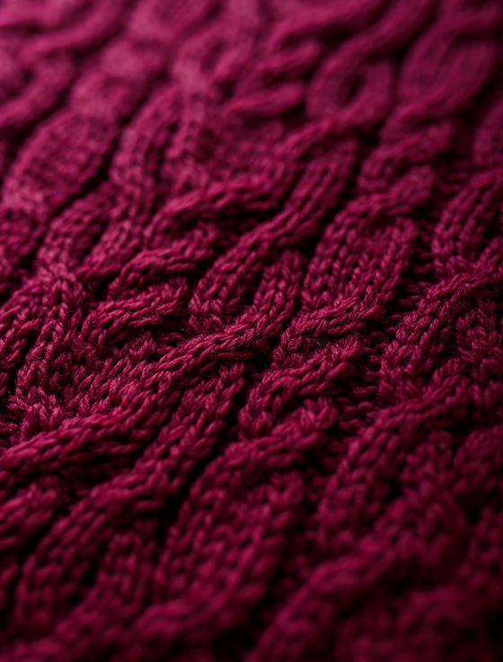 Aran Cashmere ‎Zip-Nec‎k A‎ran S‎weater