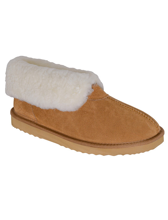 aran cashmere Aran Ladies Closed Back Sheepskin Slippers