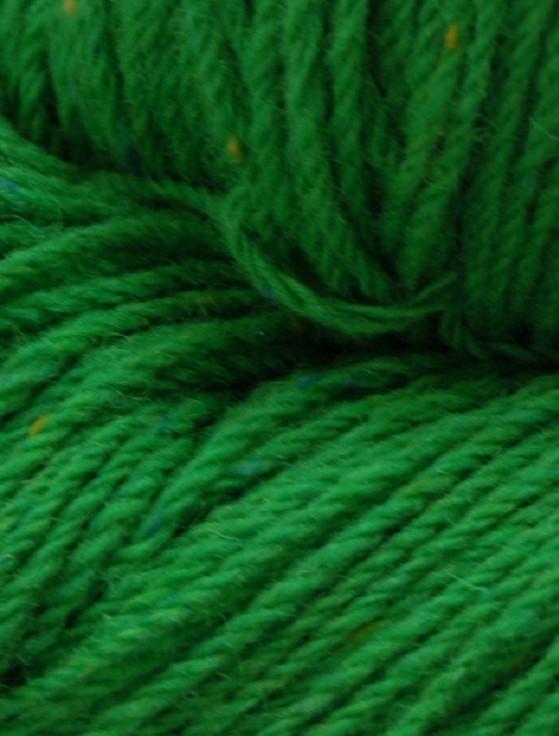 Aran Cashmere Aran Wool Knitting Hanks - Emerald Tweed