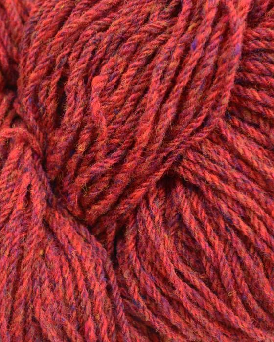 aran cashmere Aran Wool Knitting Hanks - Raspberry Fleck