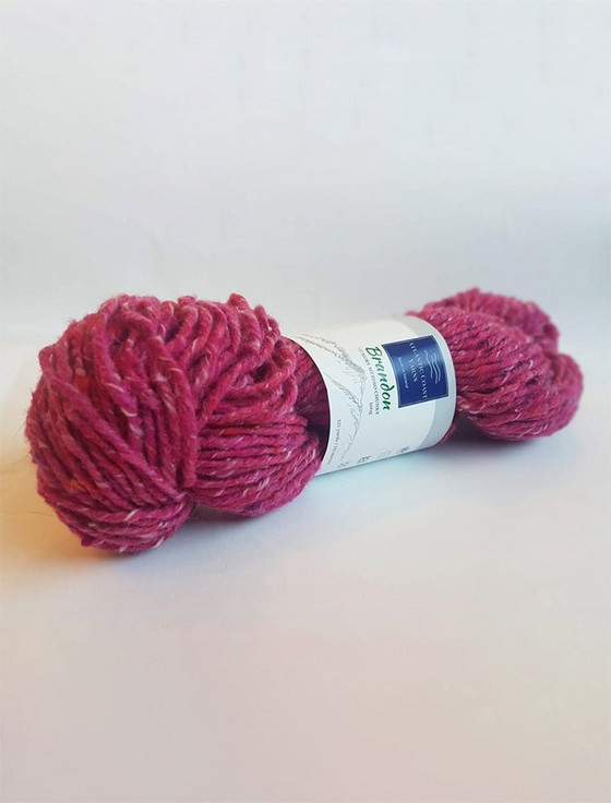 Aran Cashmere Brandon Chunky Merino Knitting Hanks - Fuchsia