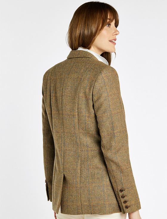 Aran Cashmere Darkhedge Ladies Fitted Tweed Jacket - Burren