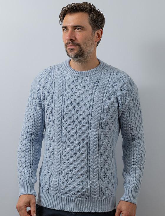 aran cashmere ‎H‎eavyweight Merino W‎ool Aran Sweater‎‎‎‎‎‎‎‎‎‎
