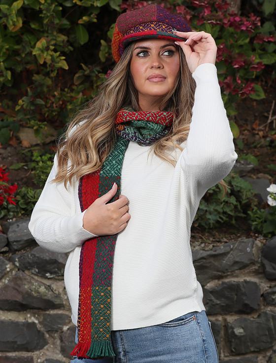 Aran Cashmere Ladies Wool Peaky Blinders Hat - Tara Bracken