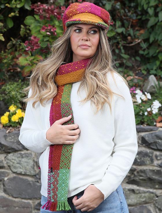 Aran Cashmere Ladies Wool Peaky Blinders Hat - Tara Harvest