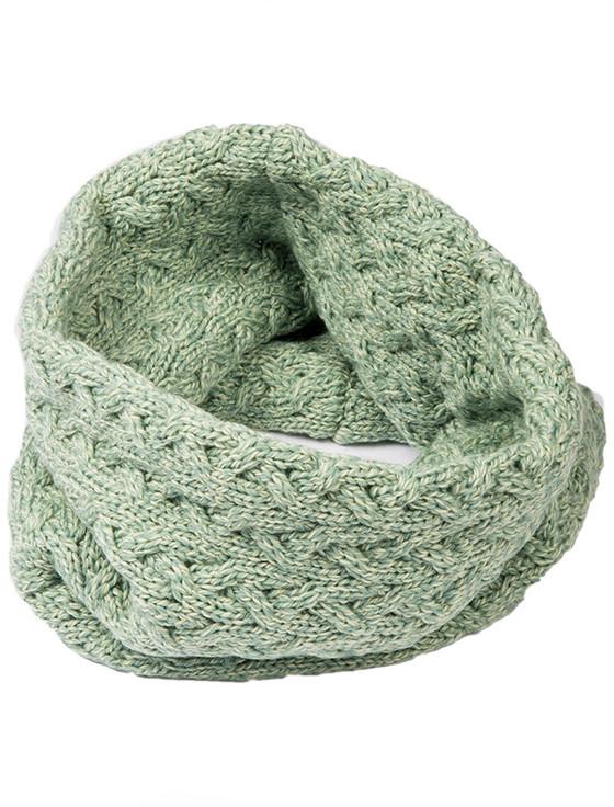 Aran Cashmere M‎‎en's Super Soft Aran Infinity Scarf