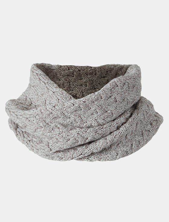Aran Cashmere Me‎n's Super Soft Aran Infinity Scarf