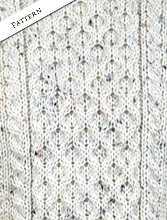 Aran Cashmere Mens Heavyweight Traditional Aran Wool Sweater‎‎‎‎‎