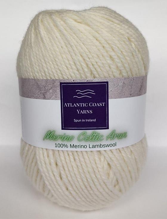 aran cashmere Merino Celtic Aran Knitting Hanks - Classic Aran