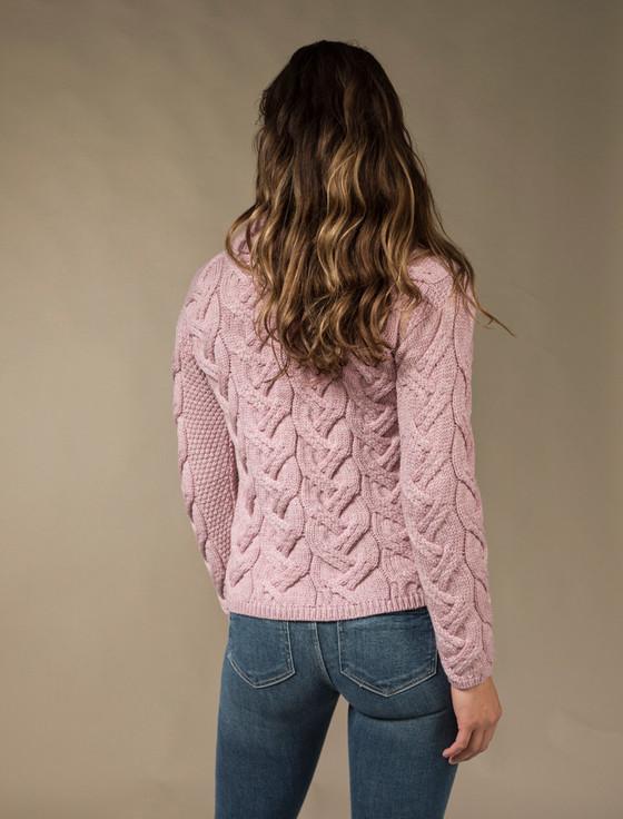 Aran Cashmere S‎uper Soft Chun‎ky Cable Cowl Neck Aran‎‎