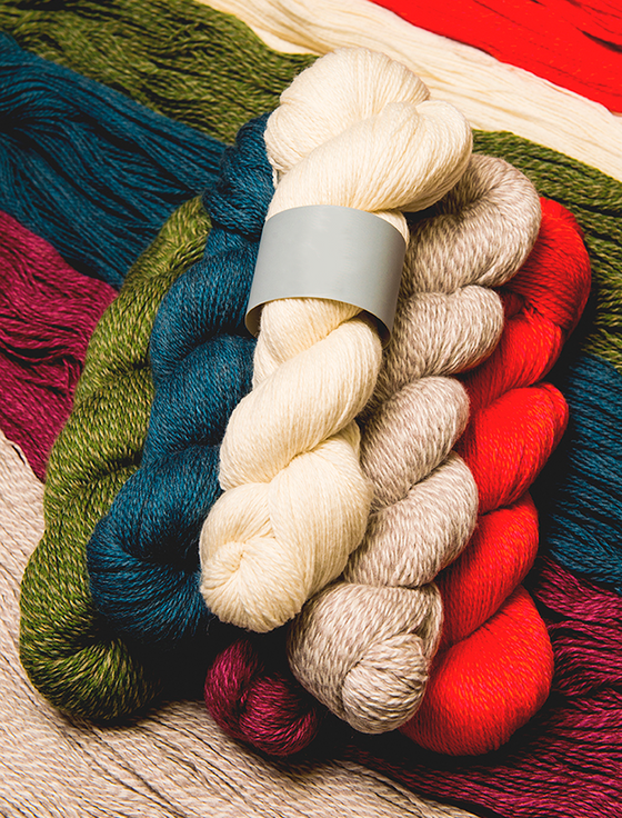 Aran Cashmere Super Soft Pure Merino Wool Knitting Hanks - Meadow Green