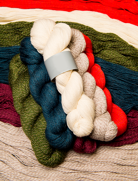 Aran Cashmere Super Soft Pure Merino Wool Knitting Hanks - Toasted Oat
