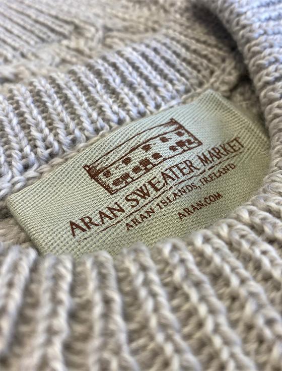 Aran Cashmere Women's Heavyweight Merino Wool Aran Sweater‎