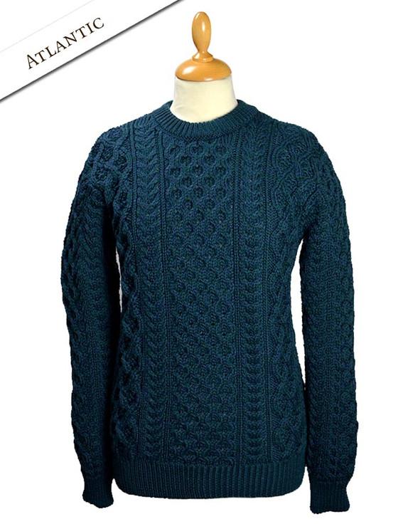 Aran Cashmere Women's Heavyweight Merino Wool Aran Sweater‎‎‎‎‎‎‎‎