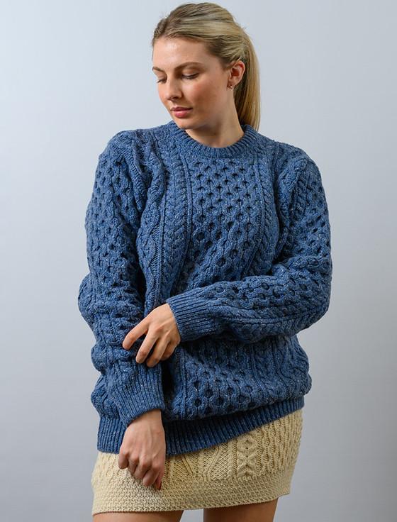 aran cashmere ‎Women's Overs‎ized Wool Cashmere Aran Sweater‎‎‎‎