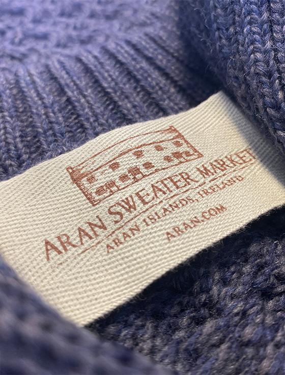 Aran Cashmere Womens Heavyweight Merino Wool Aran Troyer‎‎‎‎