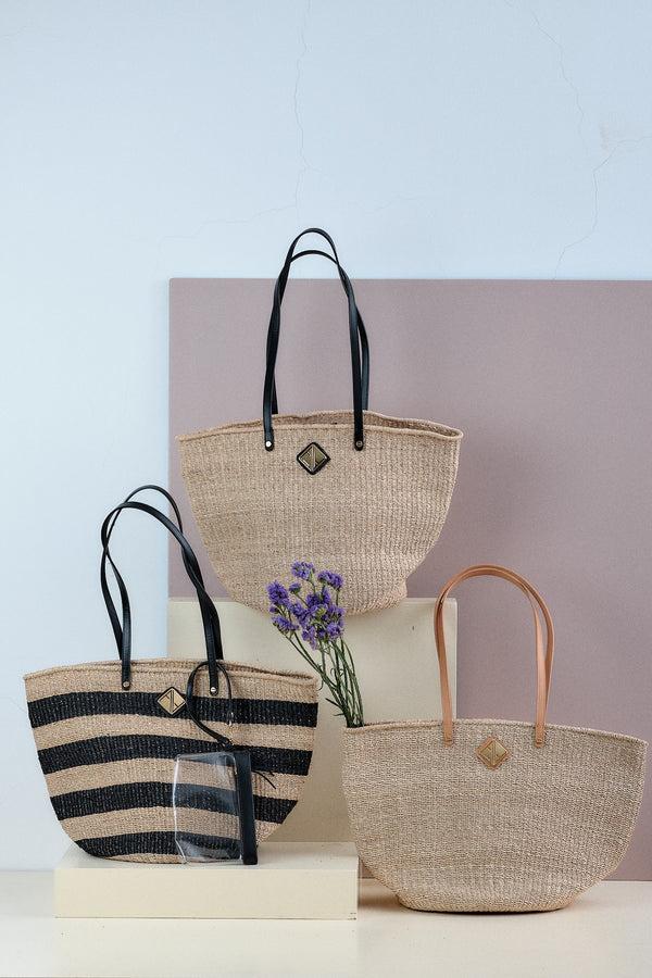 Aranáz Carrie City Natural And Black Stripes