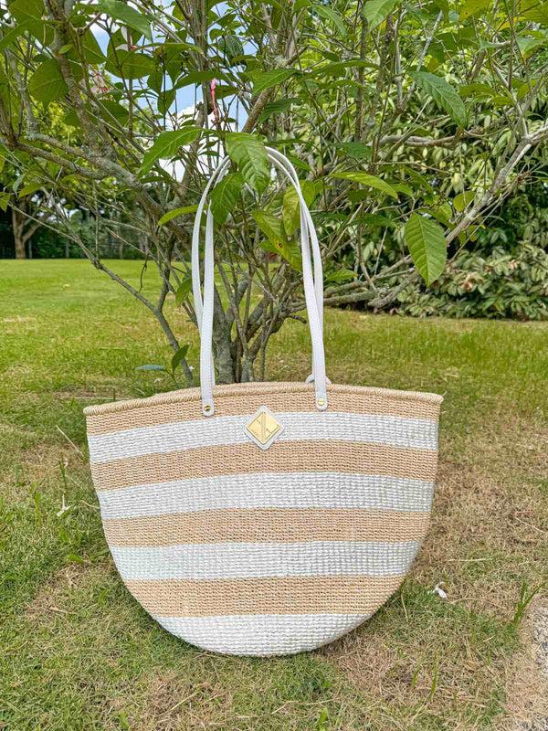 Aranáz Carrie City Natural And White PP Stripes