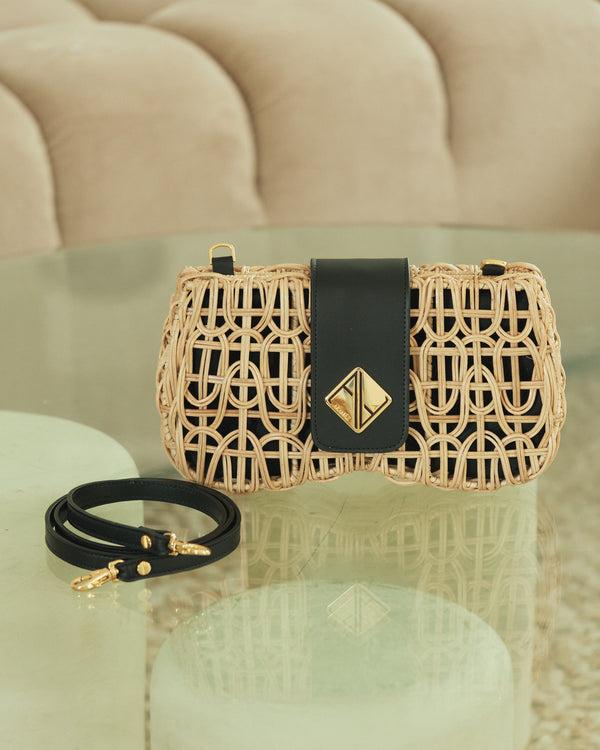 Aranáz Chloe Bean (Natural With Black Leather)