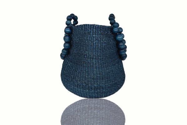 Aranáz Cueba Beads (Solid Navy)