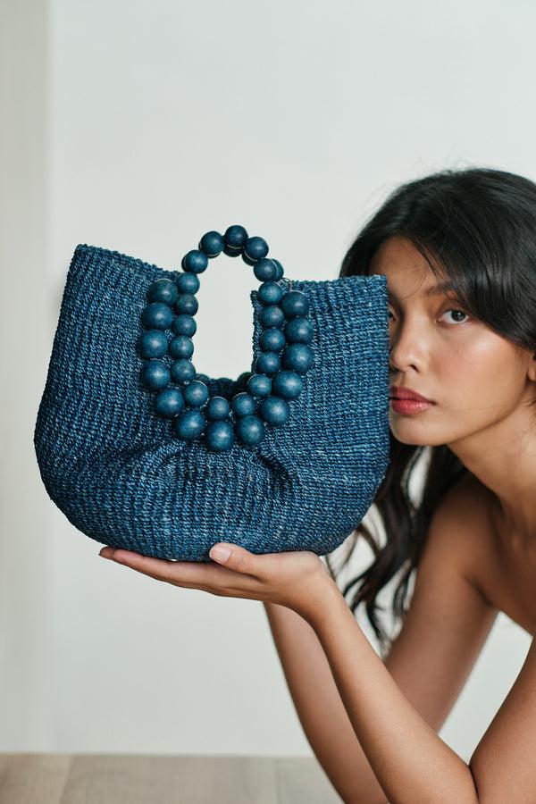 aranáz Cueba Beads (Solid Navy)