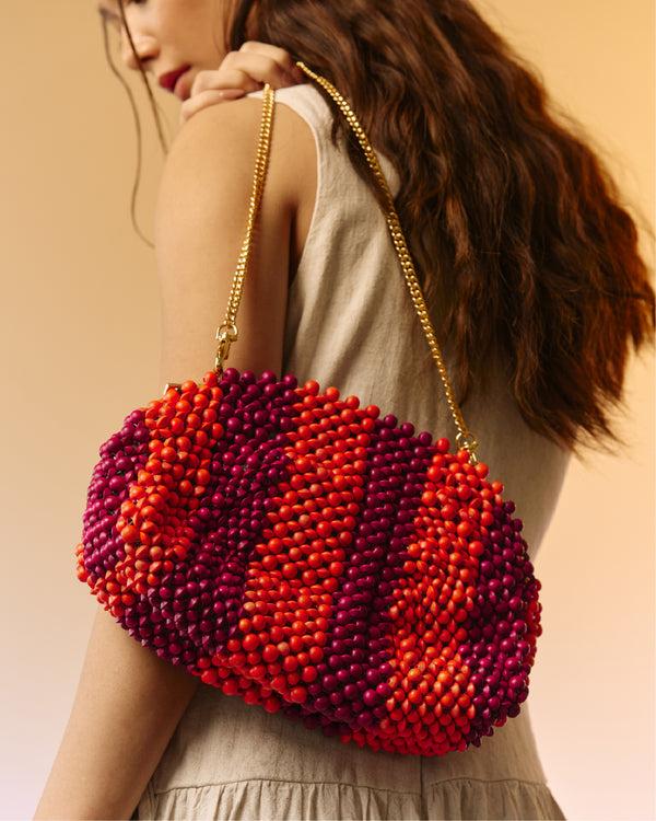 Aranáz Half Moon Stripes (Magenta/Orange)