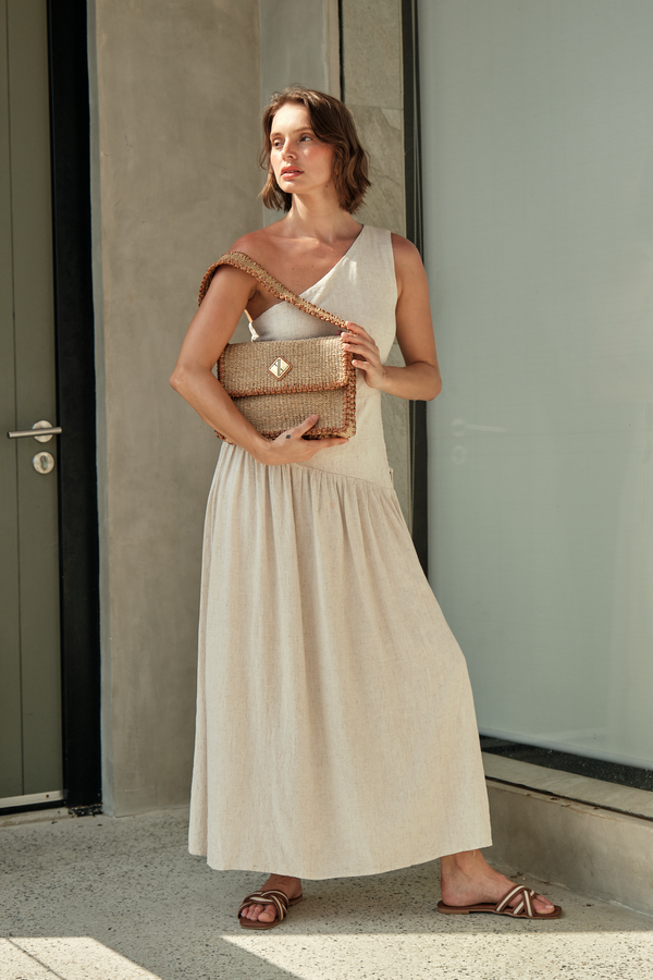 Aranáz Pamela (Natural With Tan Leather)