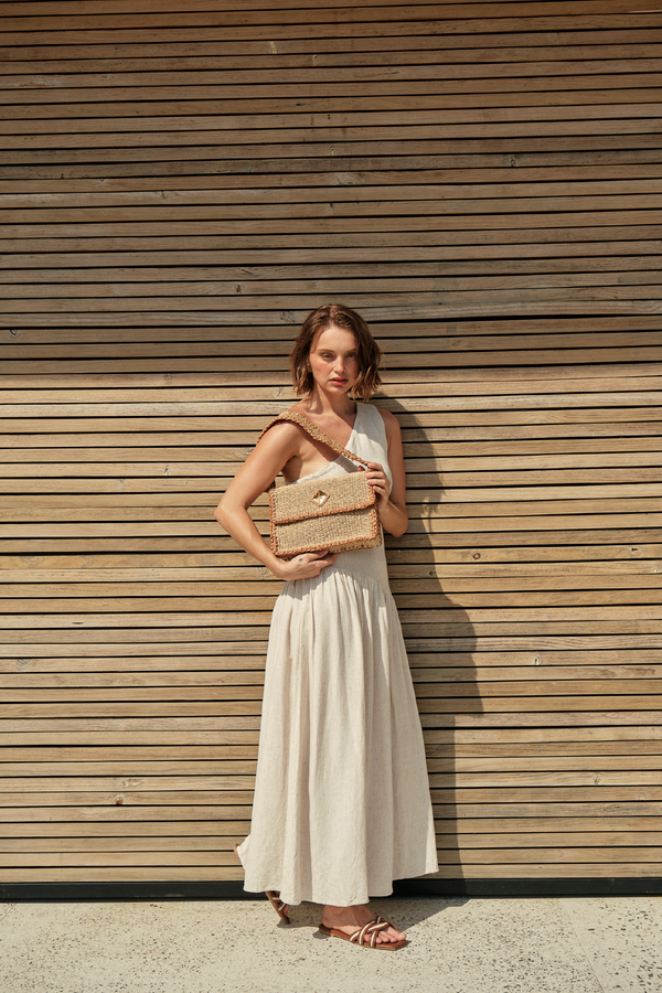 Aranáz Pamela (Natural With Tan Leather)