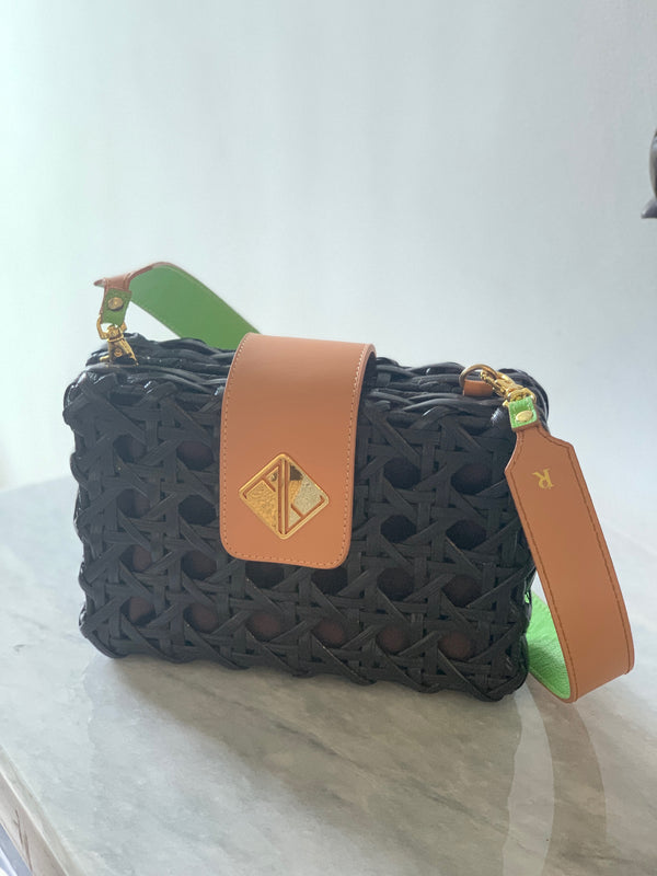 Aranáz Pop Strap 1.25 (Neon Green/Tan)