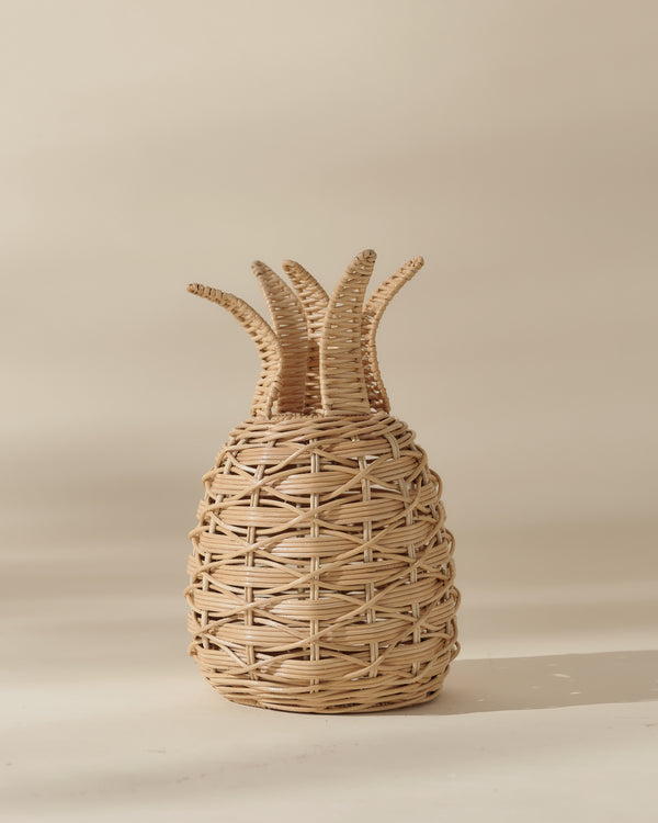 aranáz Wicker Pineapple Table lantern (large)